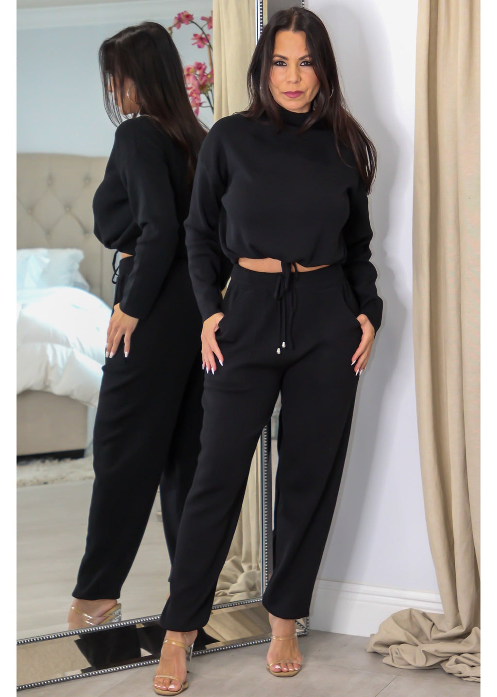 066 Light Knit Jogger Set