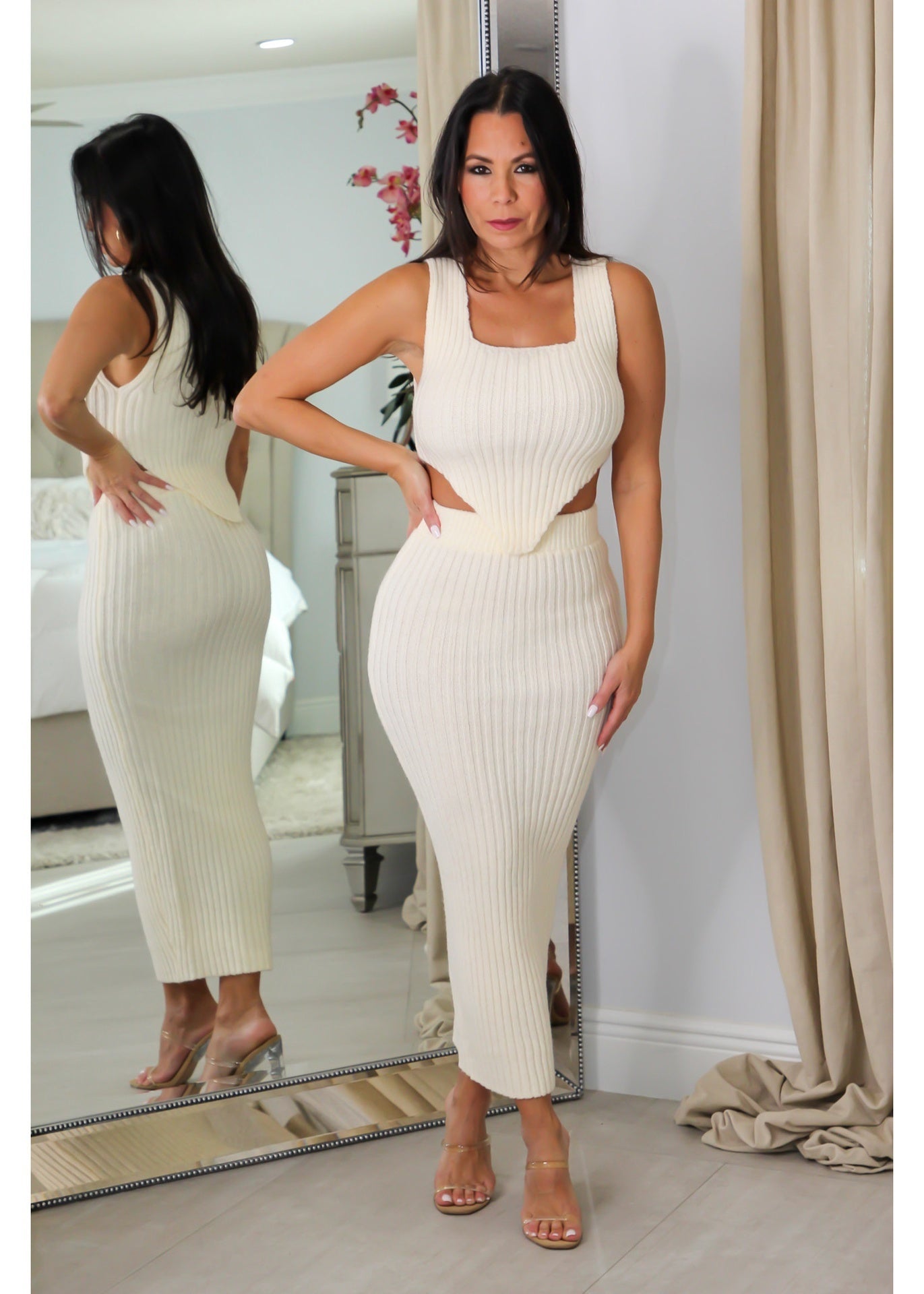 326 Two Piece Sweater Set