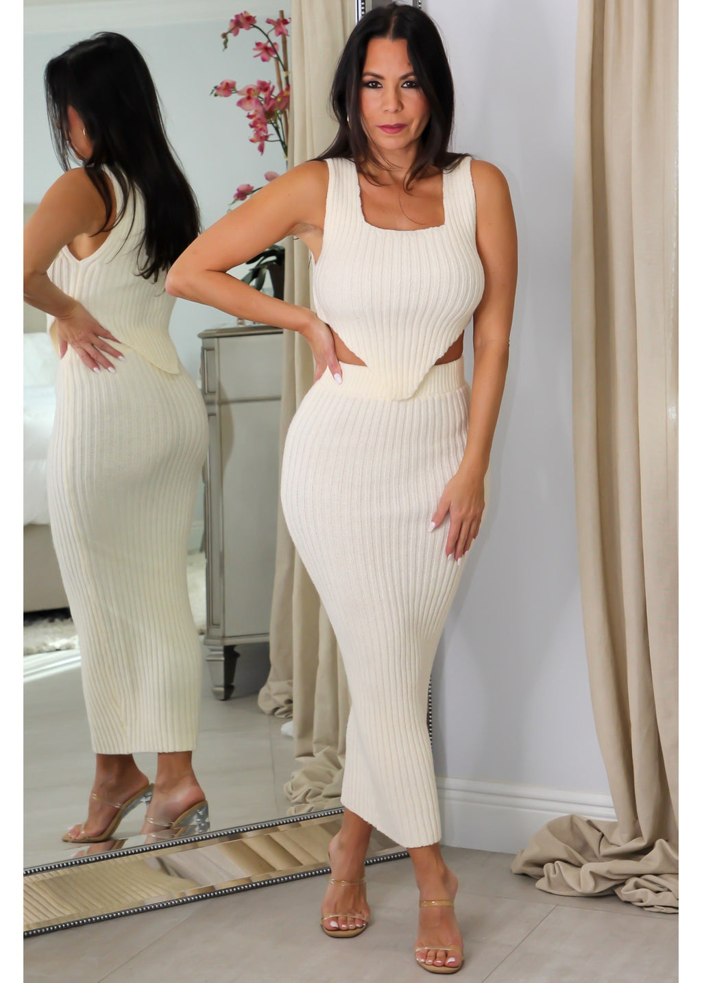 326 Two Piece Sweater Set