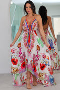 8021 Multi Color Stone Dress