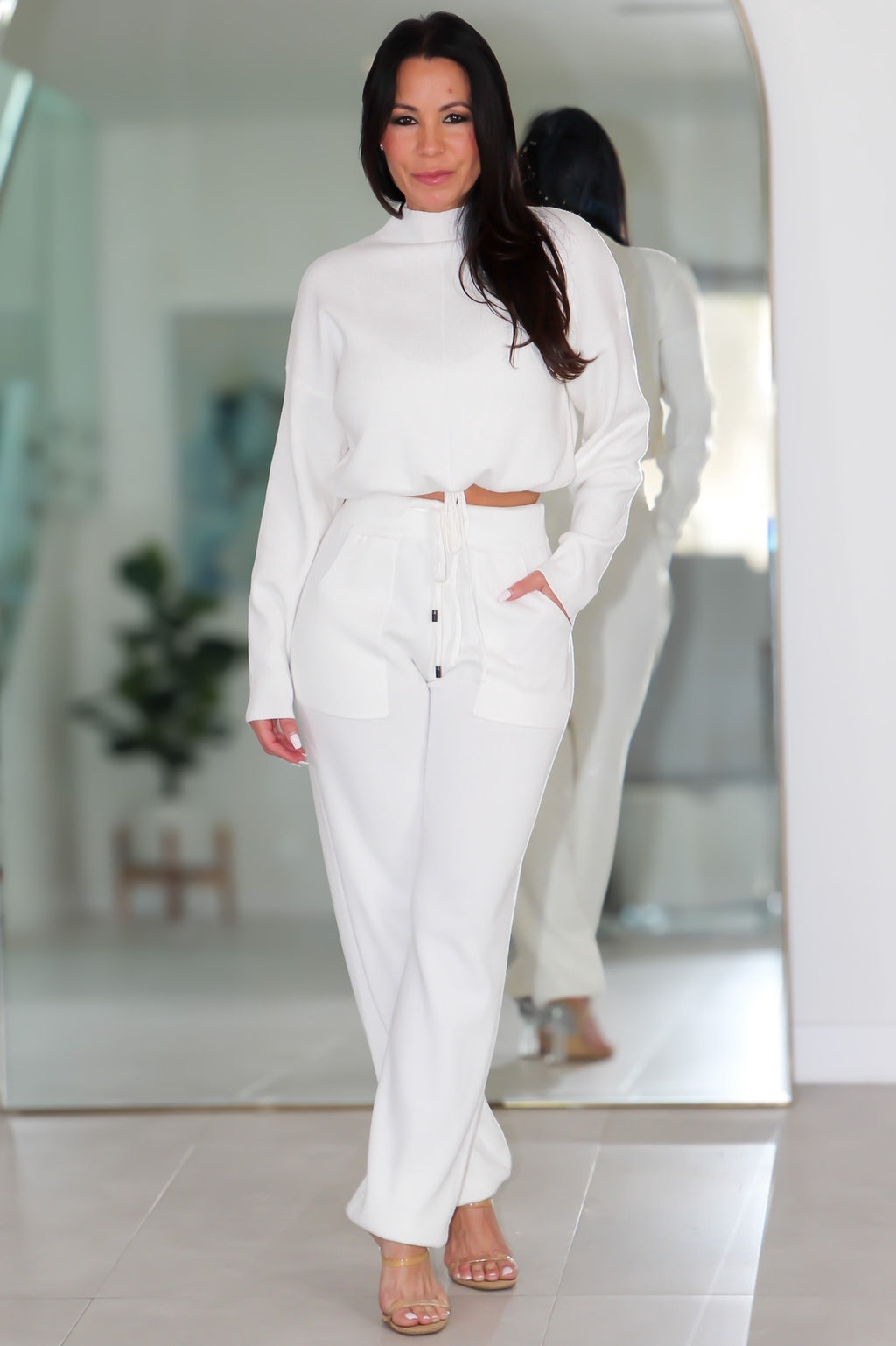 066 Light Knit Jogger Set
