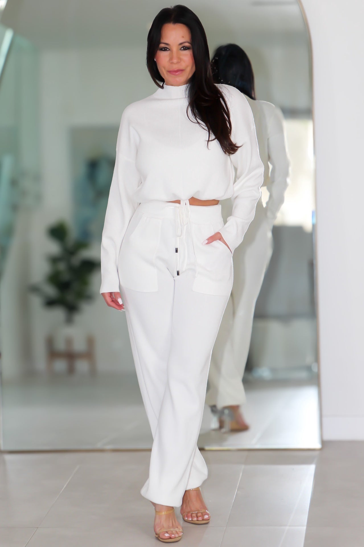 066 Light Knit Jogger Set