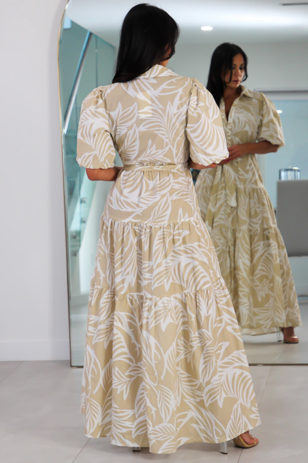 1875 Palm Oasis Maxi Dress