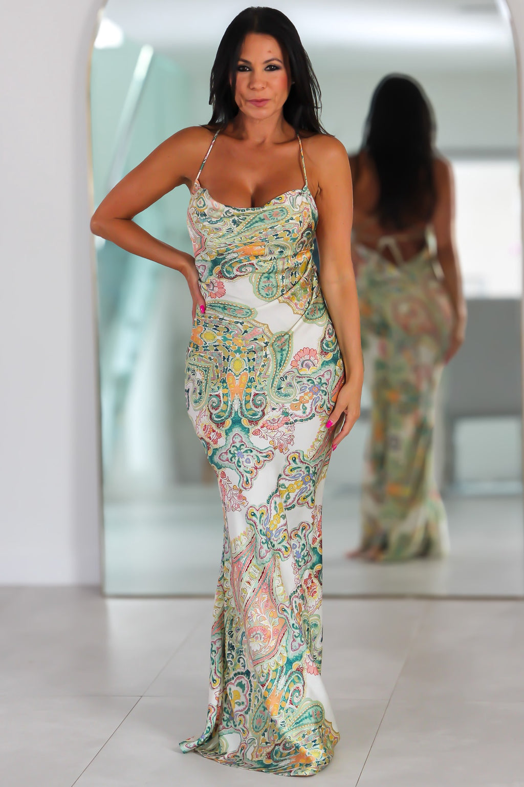 10421 Enchanted Elegance Slip Dress