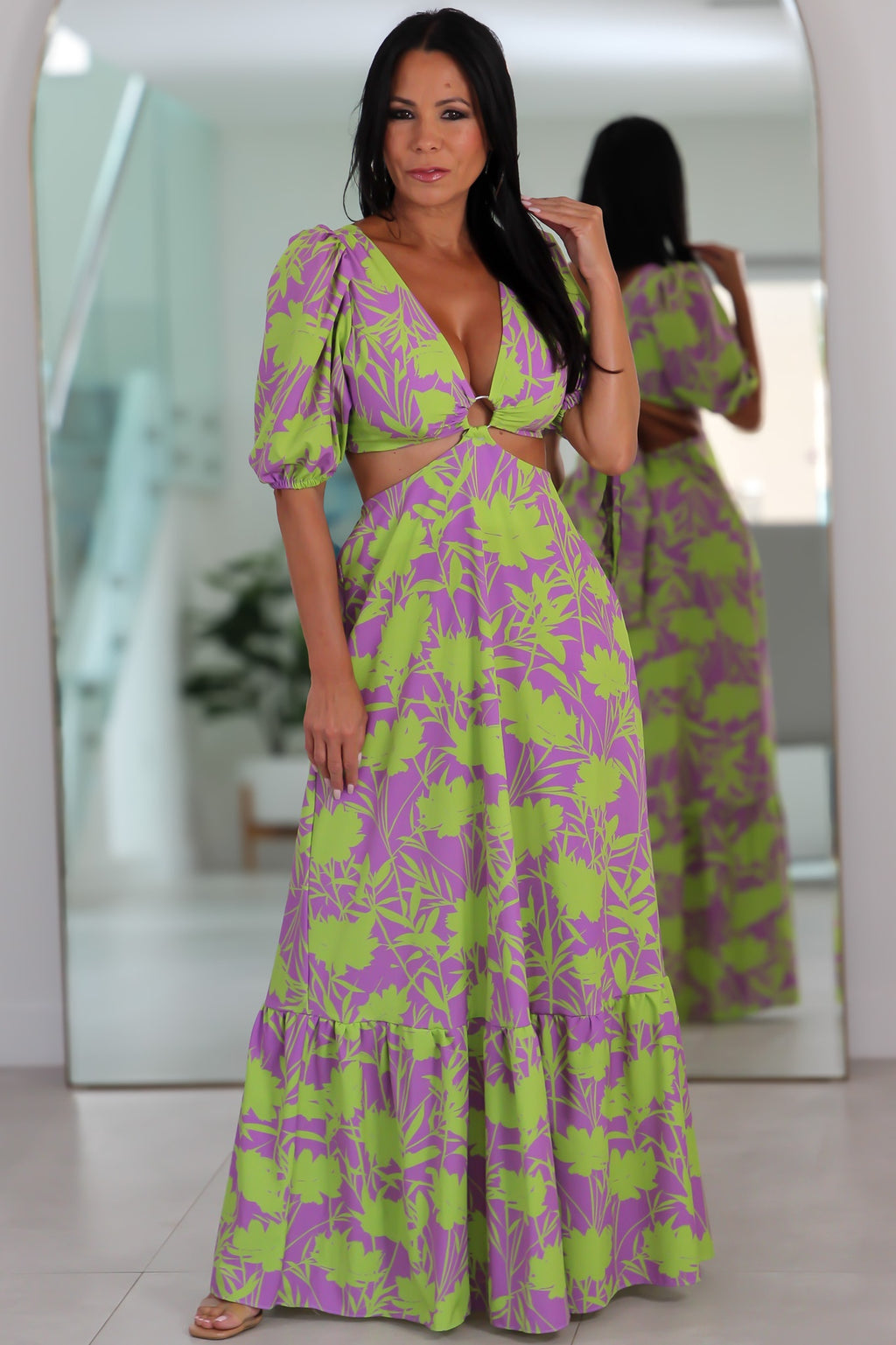 20540 Cali Sunset Maxi Dress