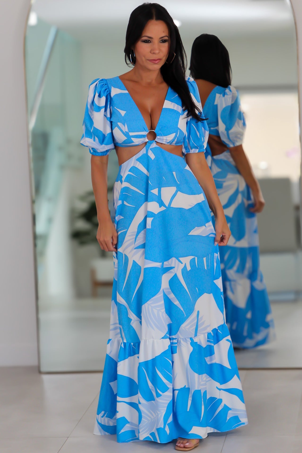 20540 Cali Sunset Maxi Dress