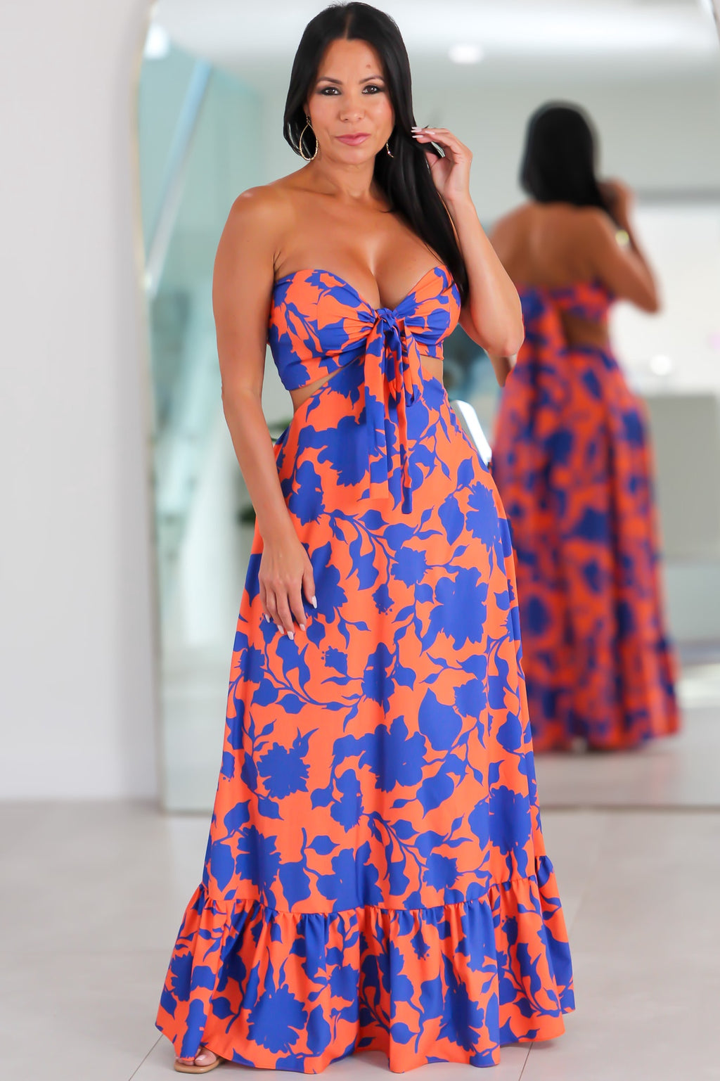 20470 Cartagena Breeze Halter Dress