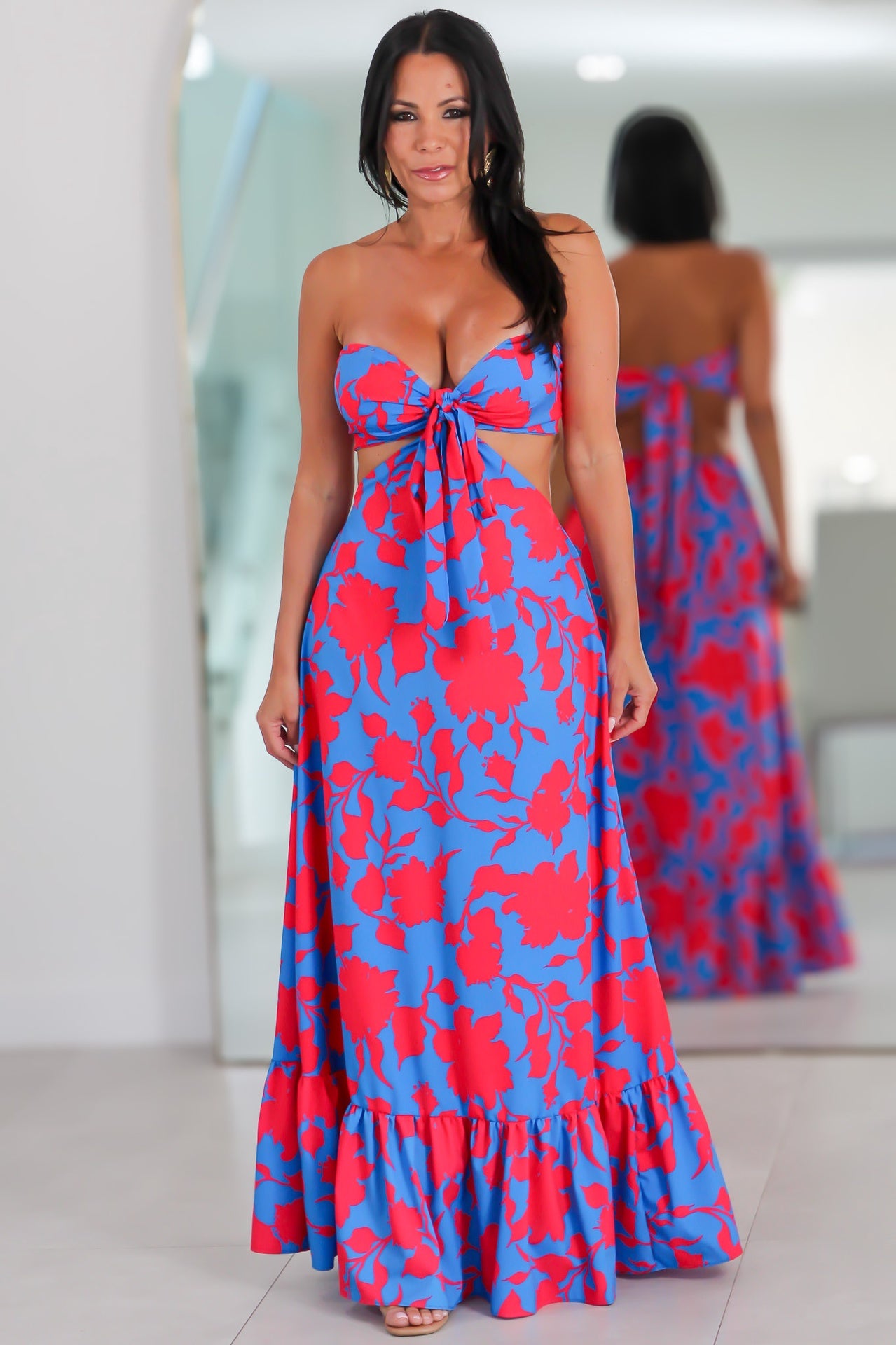 20470 Cartagena Breeze Halter Dress