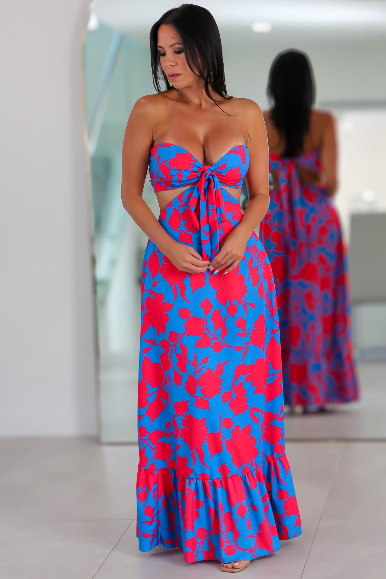 20470 Cartagena Breeze Halter Dress