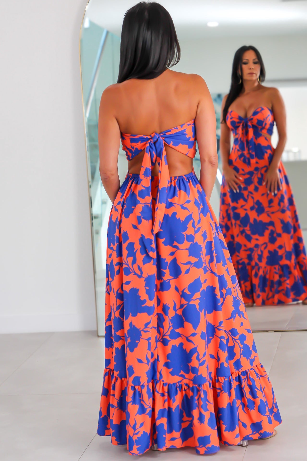 20470 Cartagena Breeze Halter Dress