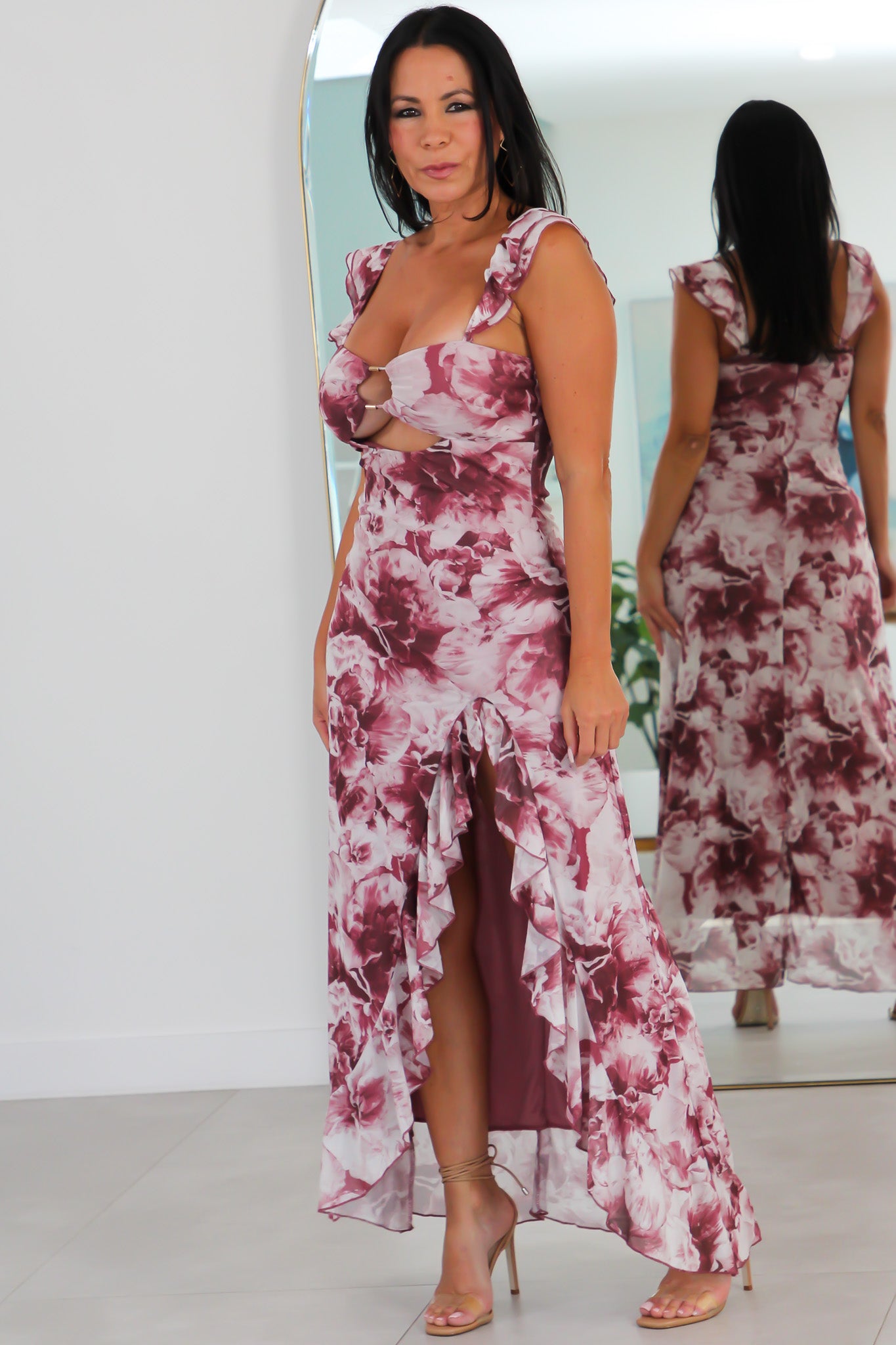 40492 Wine Whispers Maxi Dress
