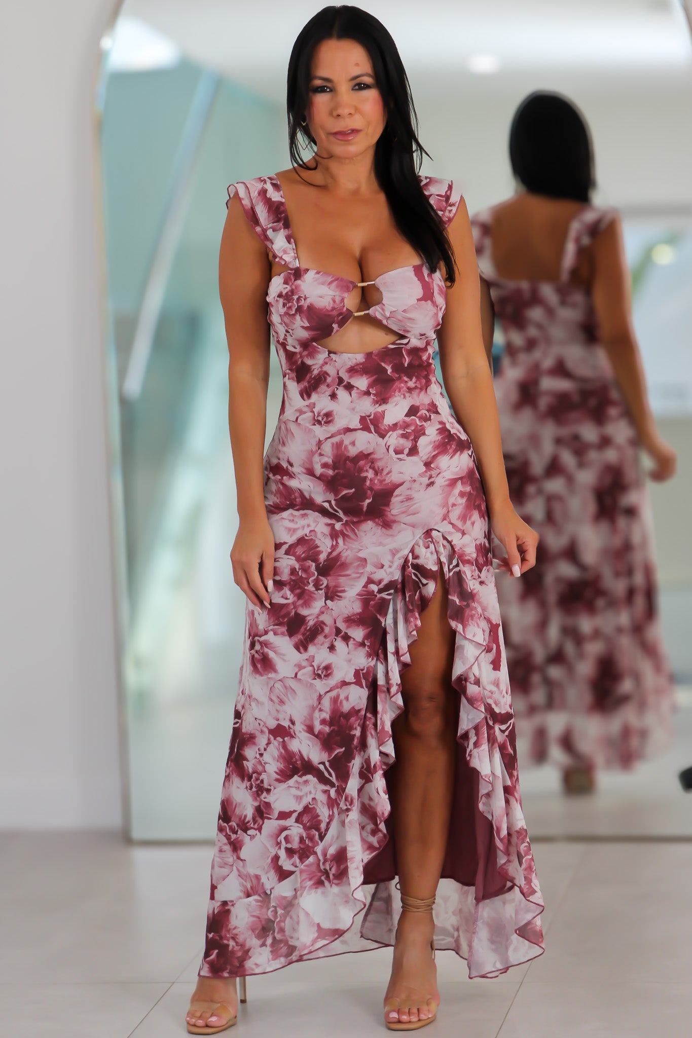 40492 Wine Whispers Maxi Dress