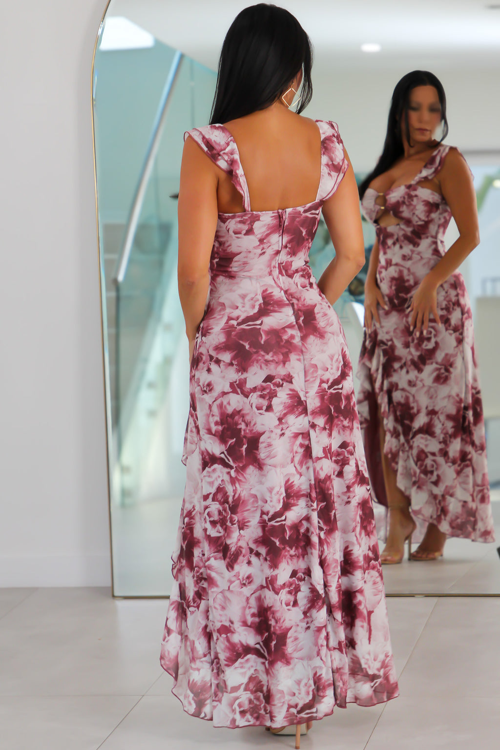 40492 Wine Whispers Maxi Dress