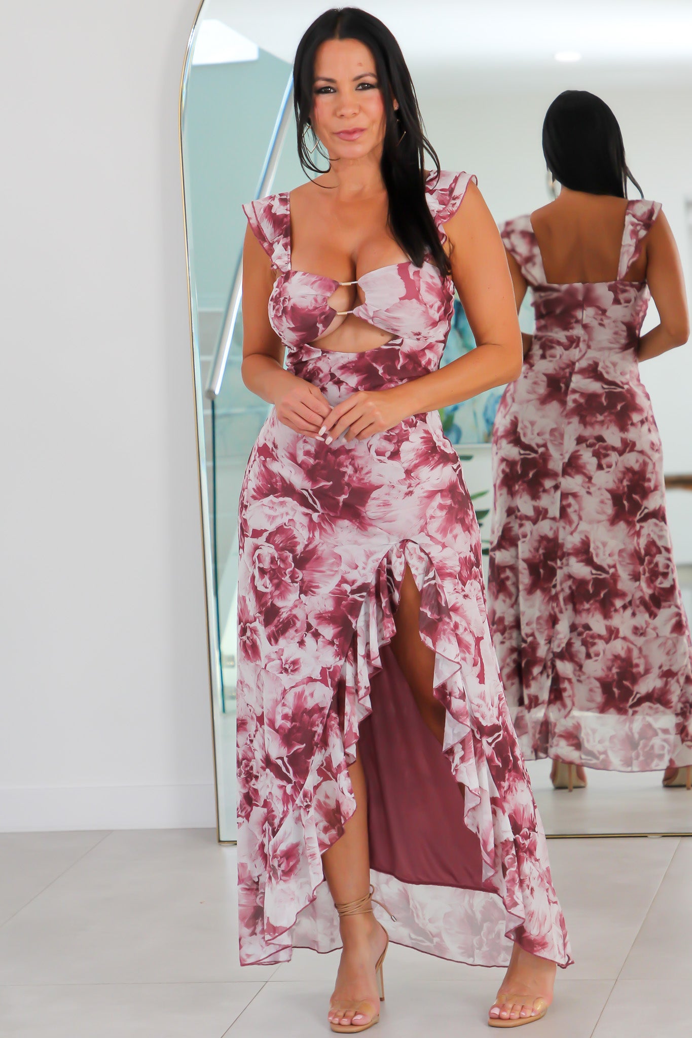 40492 Wine Whispers Maxi Dress
