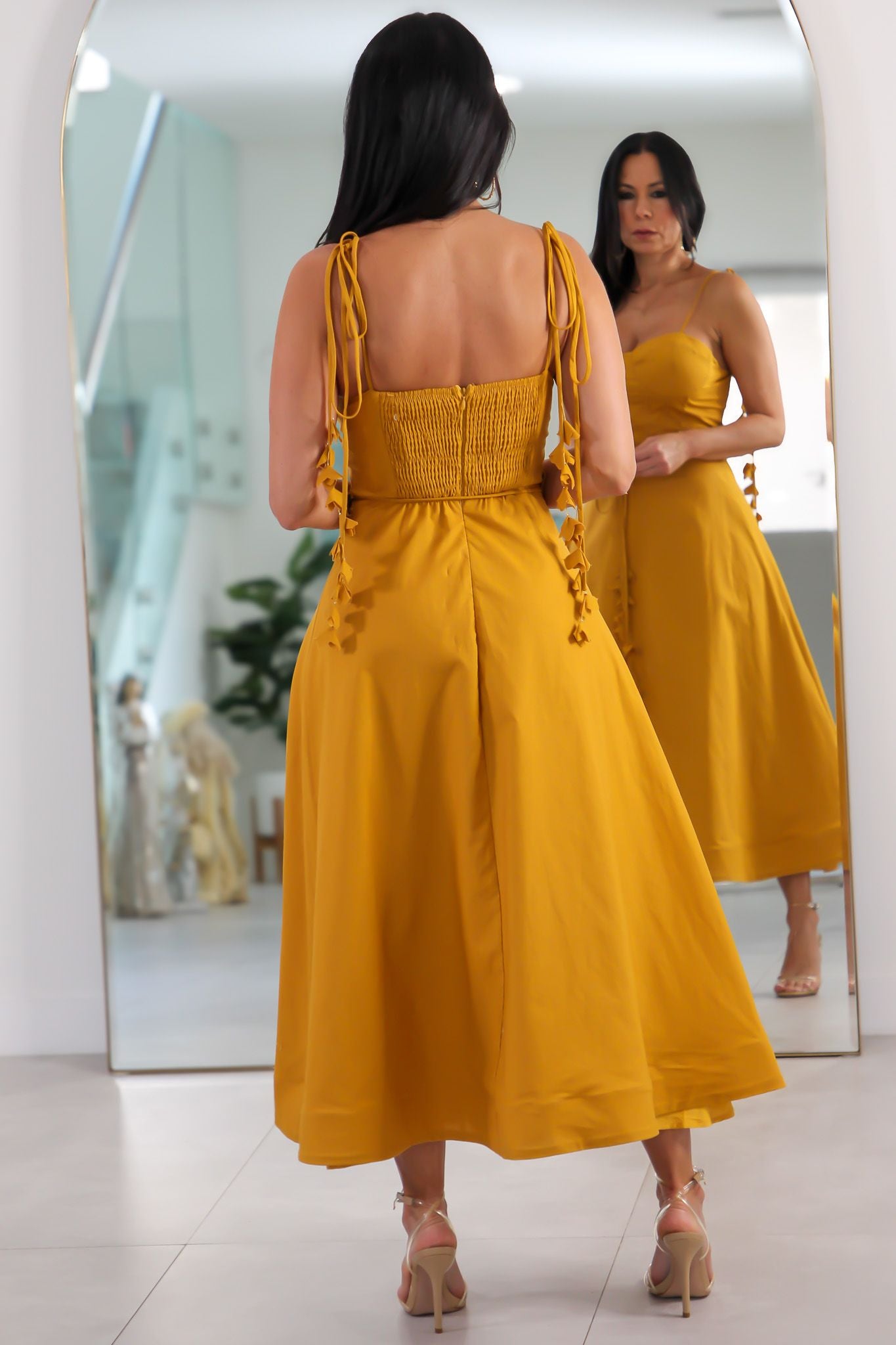 1003 Golden Hour Midi Dress