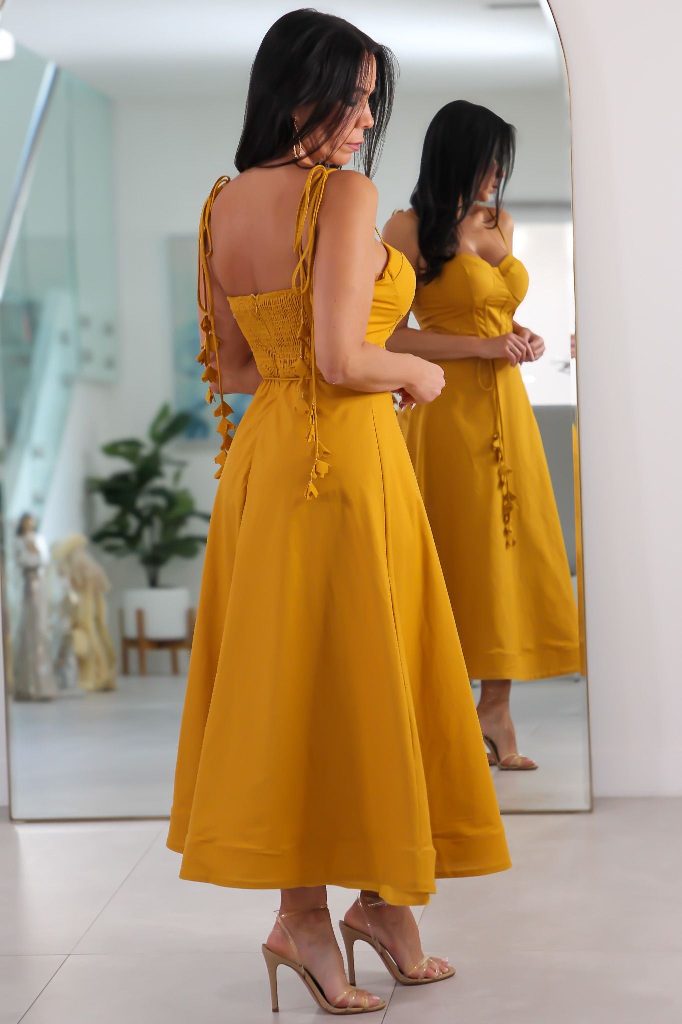 1003 Golden Hour Midi Dress