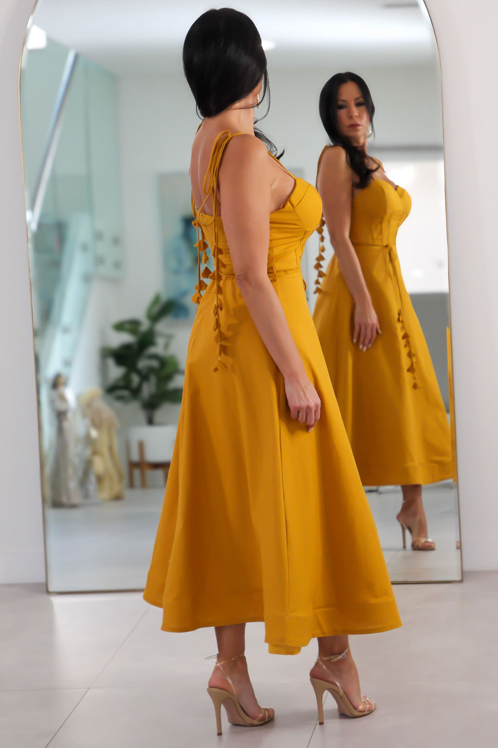1003 Golden Hour Midi Dress