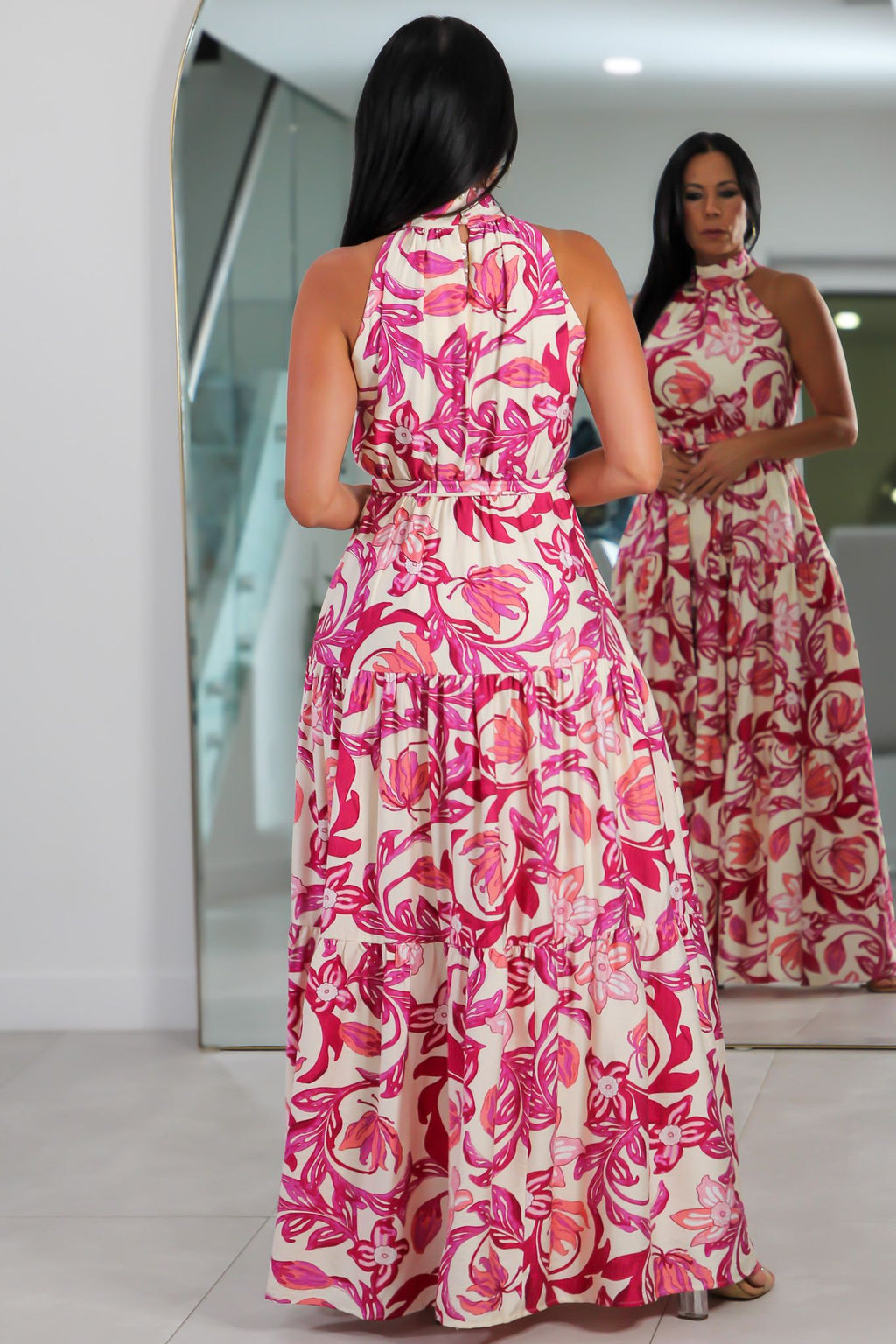 2970 Blooming Grace Maxi Dress
