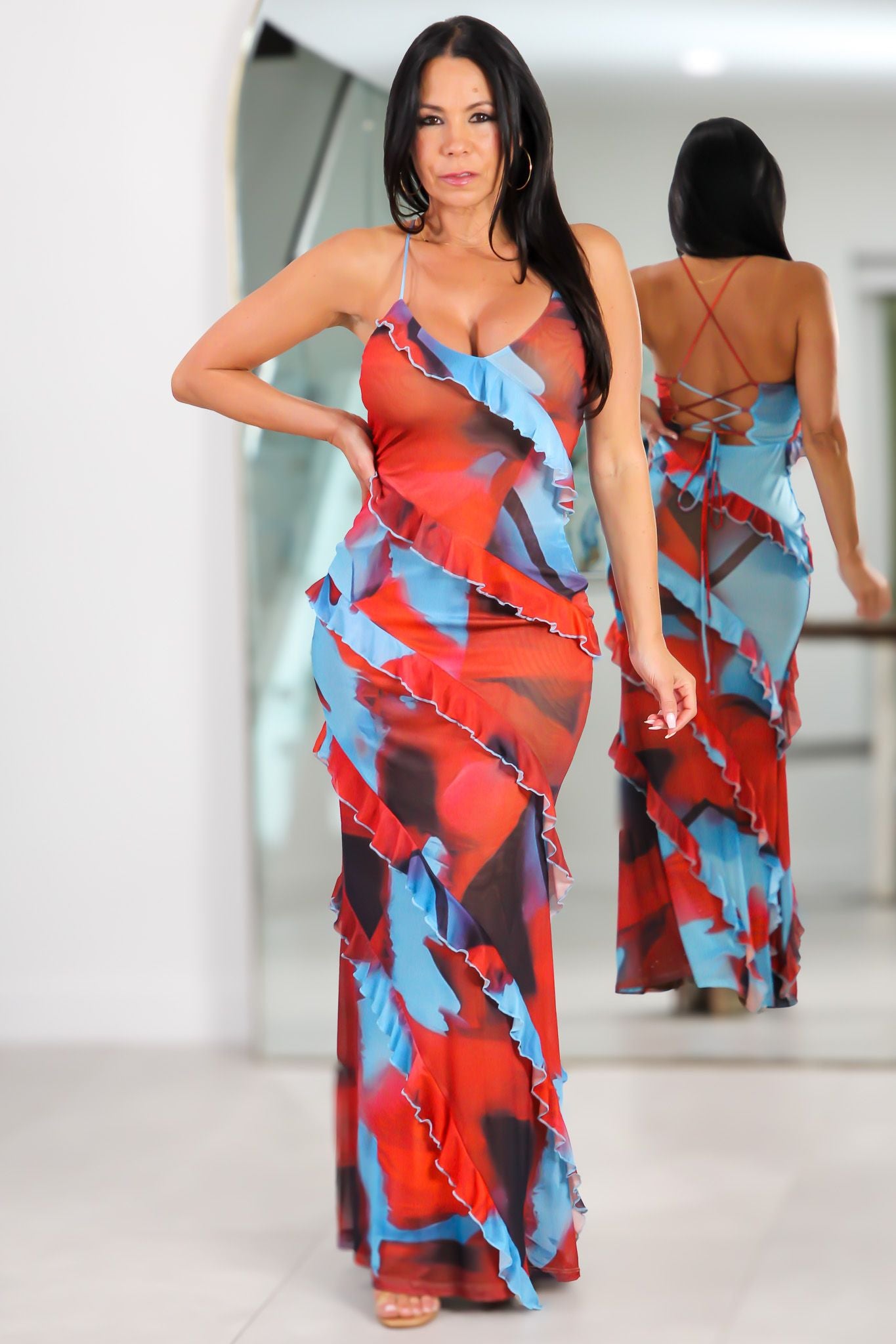 50478 Enchanted Flow Maxi,
