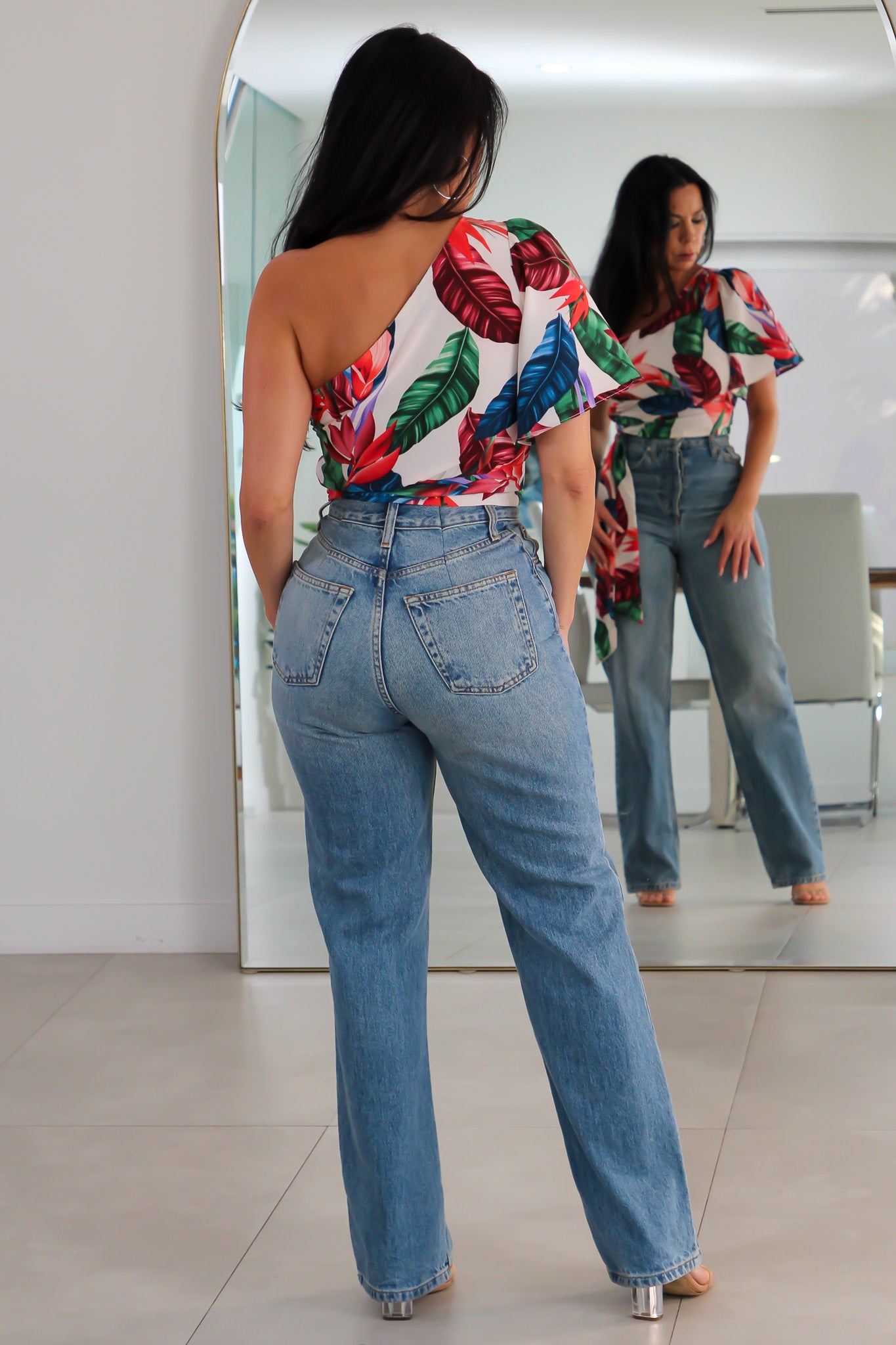 31378 Island Muse One-Shoulder Top