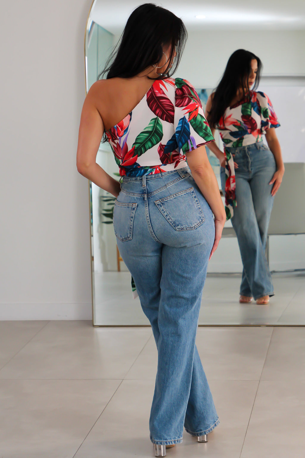 31378 Island Muse One-Shoulder Top