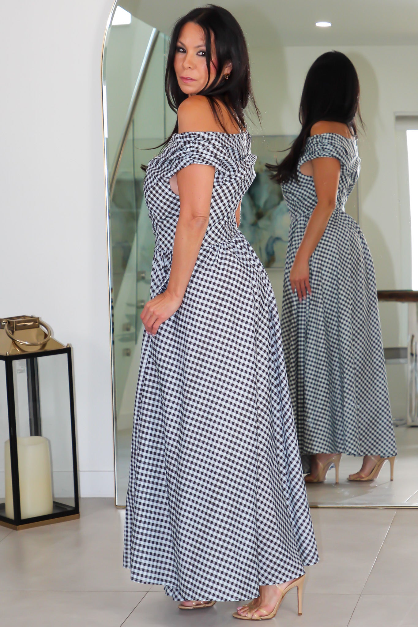 3399 Midnight Picnic Maxi Dress