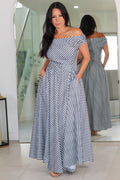 3399 Midnight Picnic Maxi Dress
