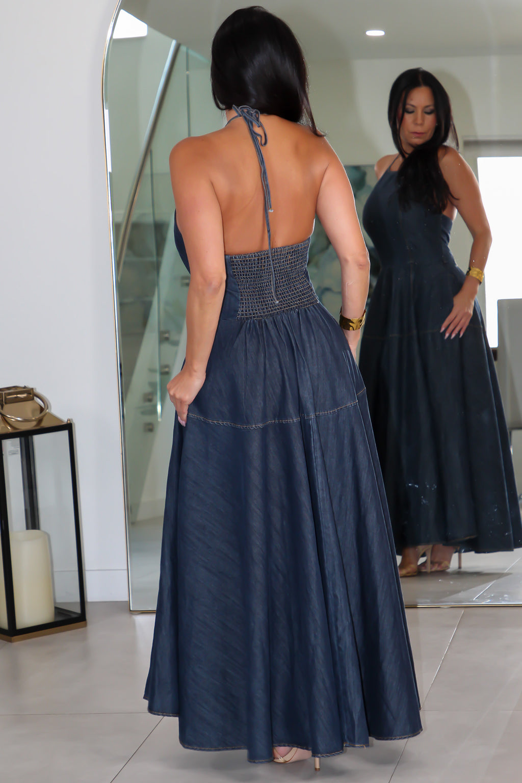 3399 Endless Summer Denim Dress