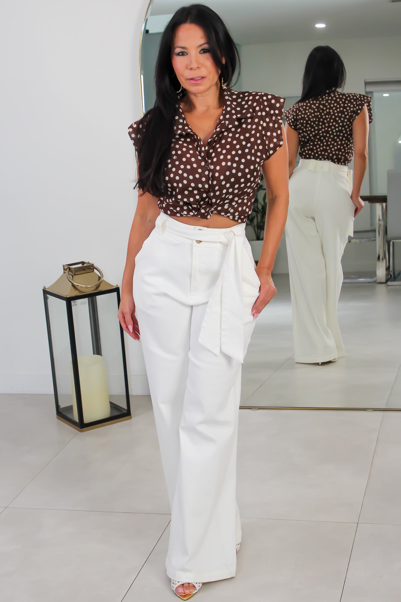 1990 Dot & Chic Blouse